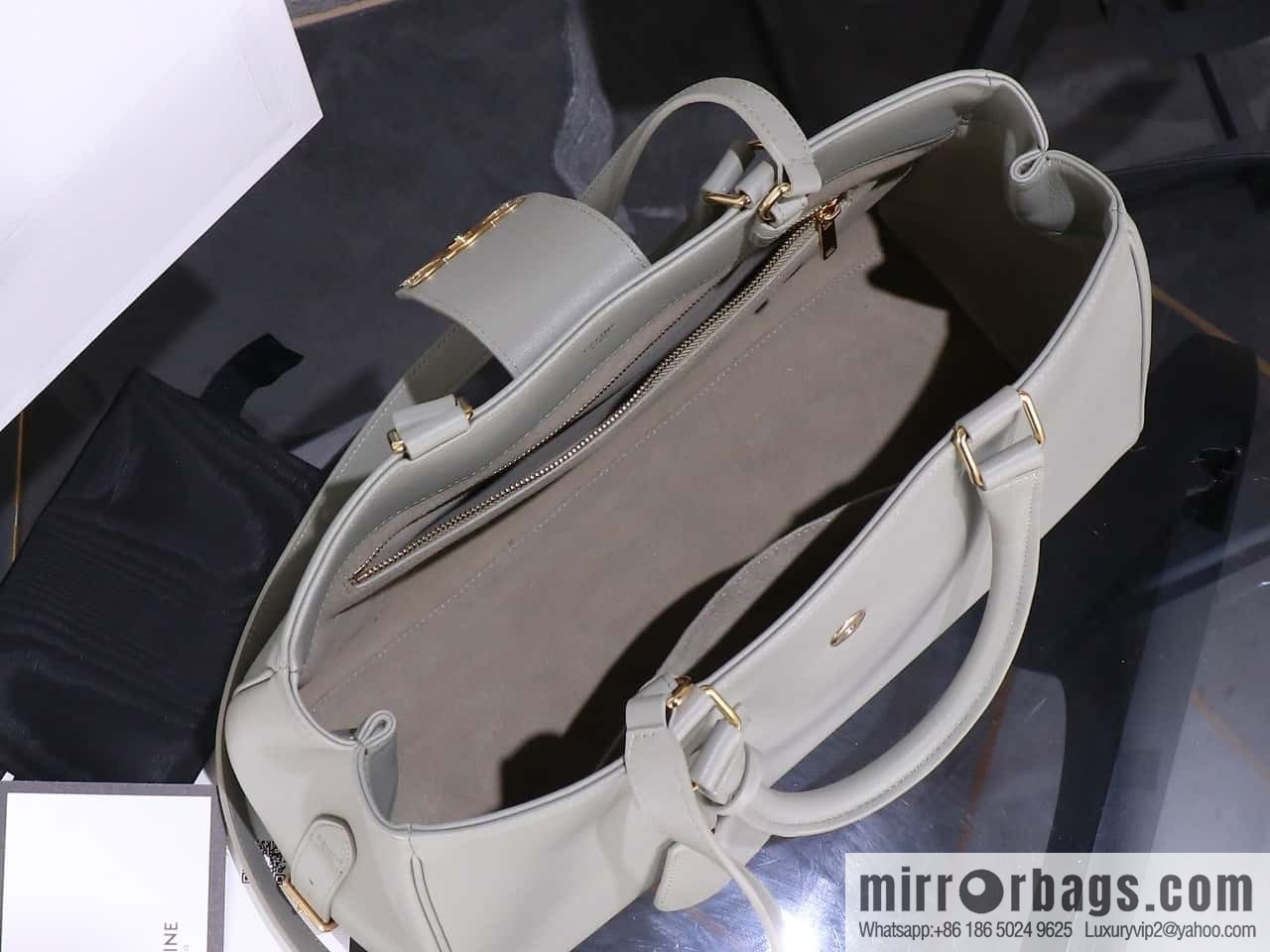 [Premium quality, all-steel hardware] TEEN TRIOMPHE calfskin handbag number: 188423BF4.07PO