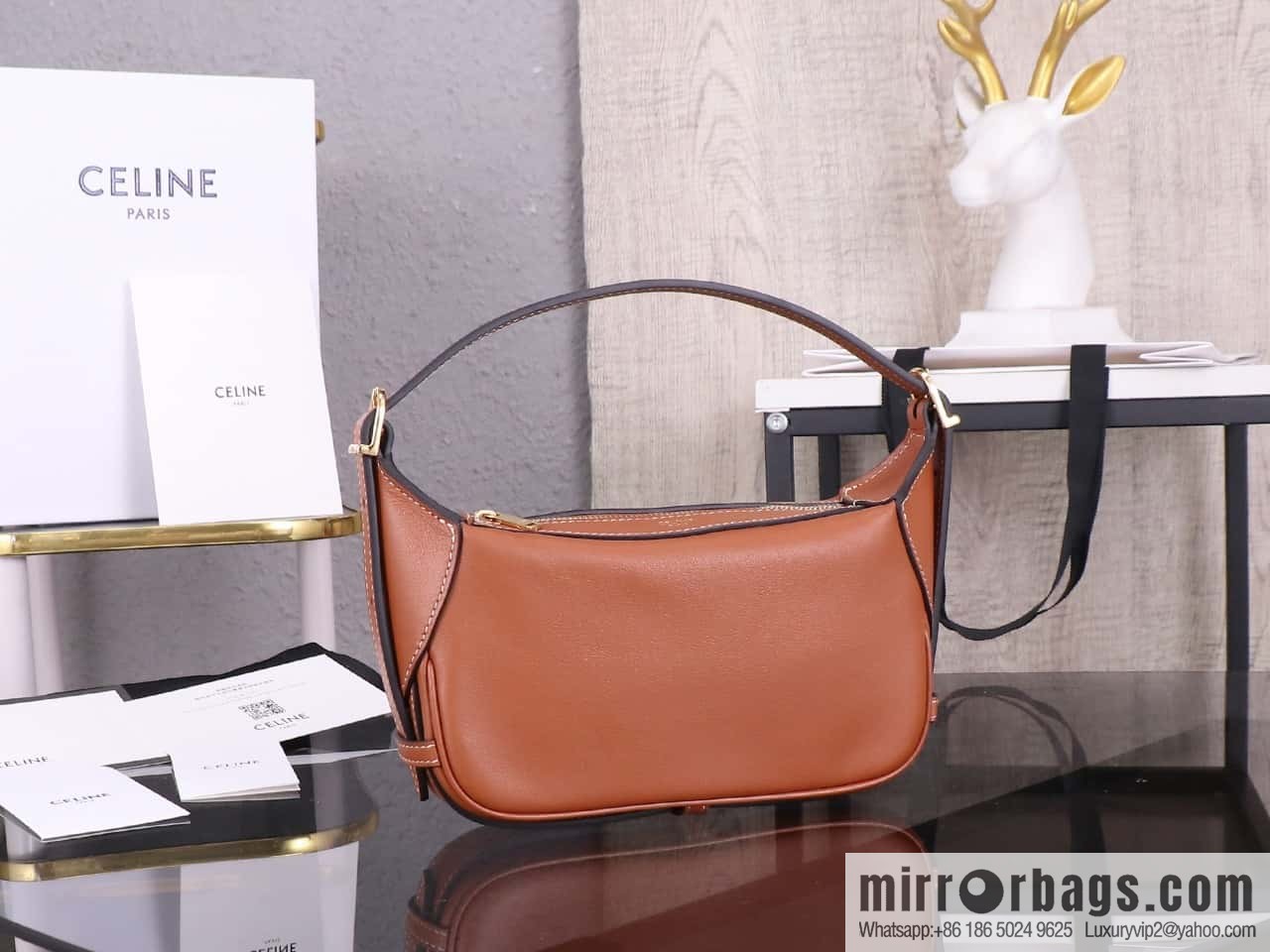 [Premium quality, all-steel hardware] CELINE new product | ROMY mini number: 115703