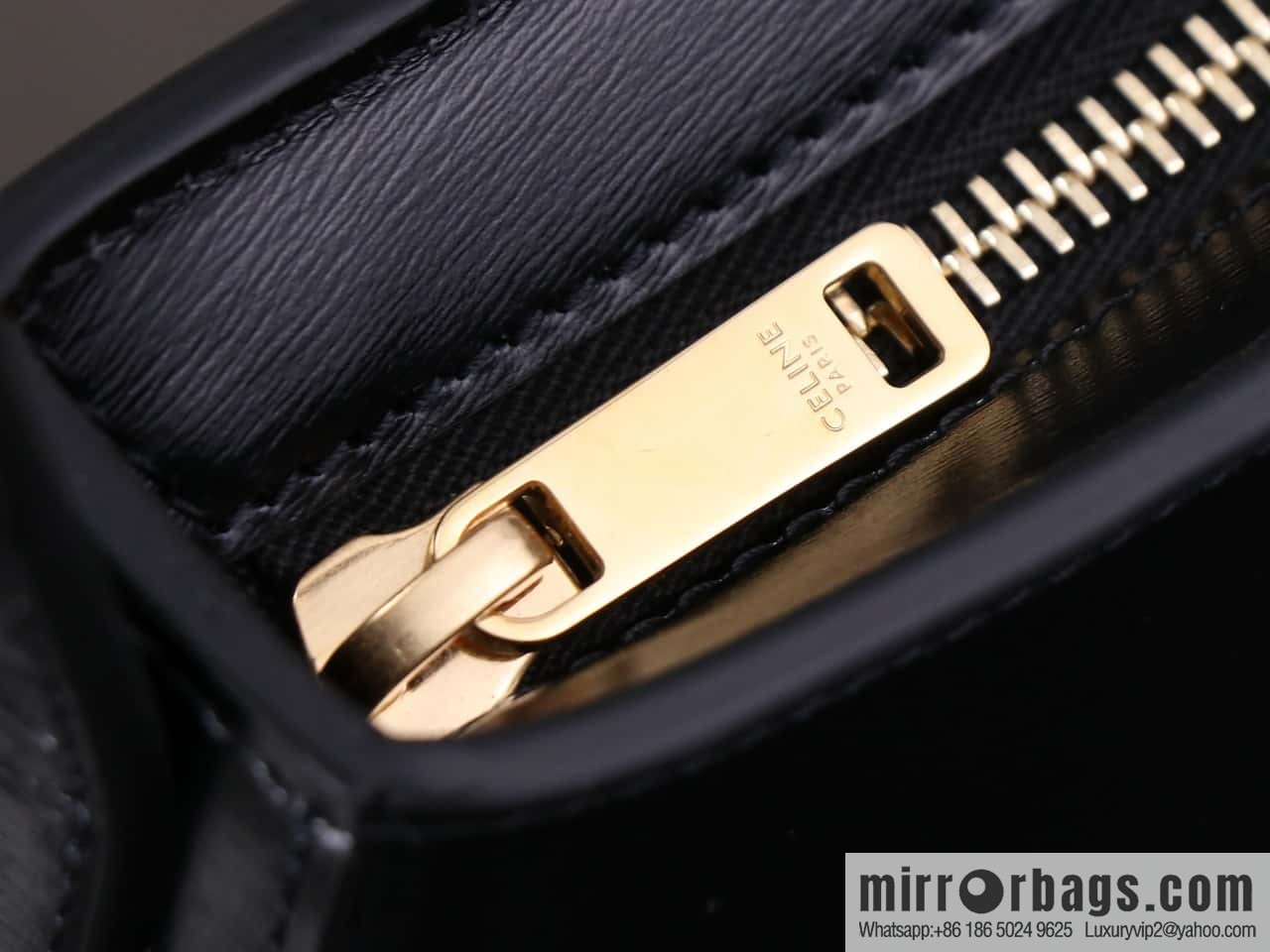 [Premium quality, all-steel hardware] CELIN_E 2024 | TILLY medium bright cow leather handbag 24s spring new product 115703BF4.38NO