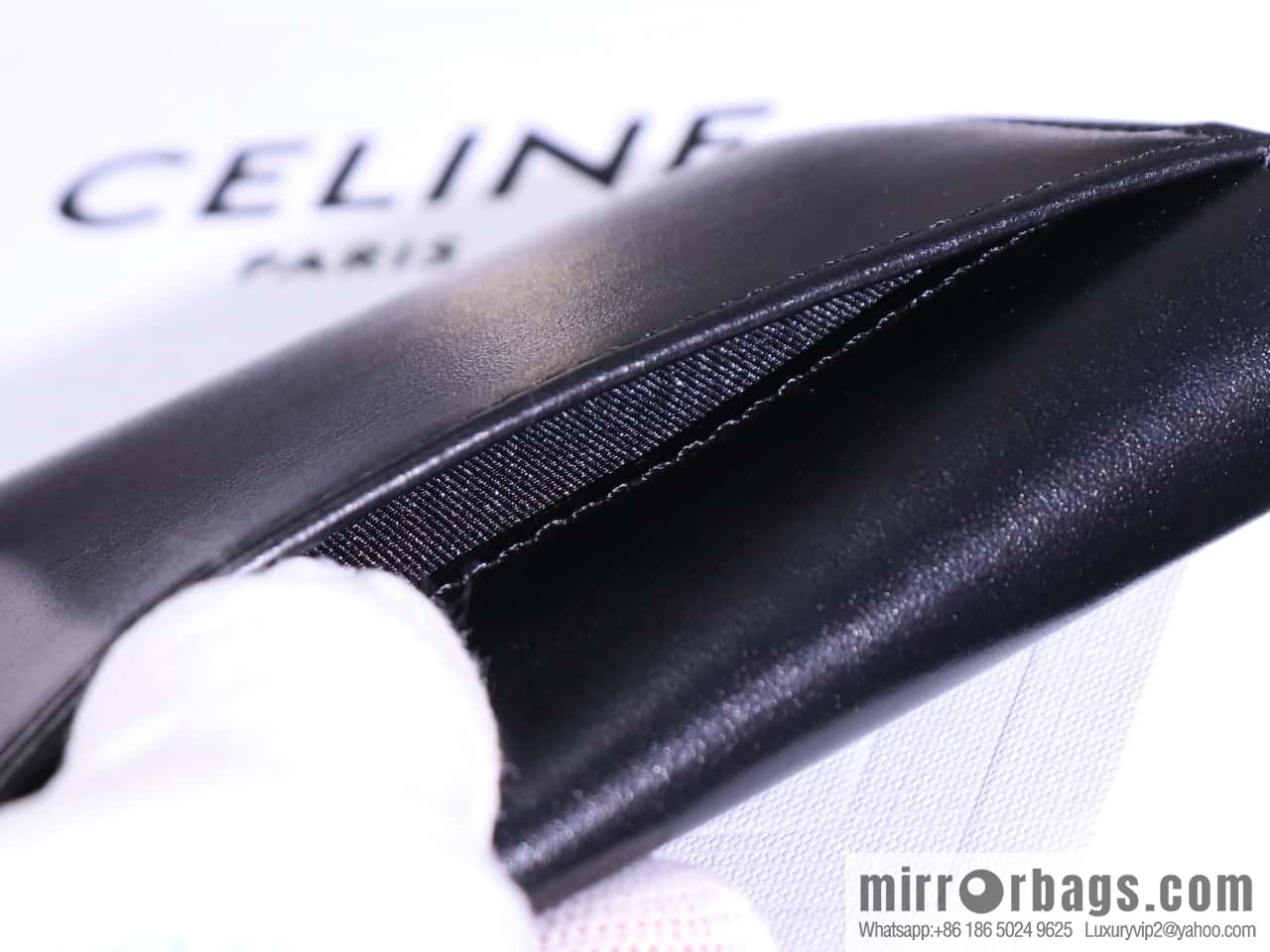 [Premium quality, all-steel hardware] 💃🏻 CELINE's latest TRIOMPHE cowhide flip card bag model number: 101583