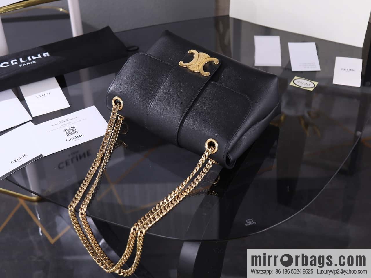 [Premium quality, all-steel hardware] VICTOIRE medium soft cow leather handbag number: 115853