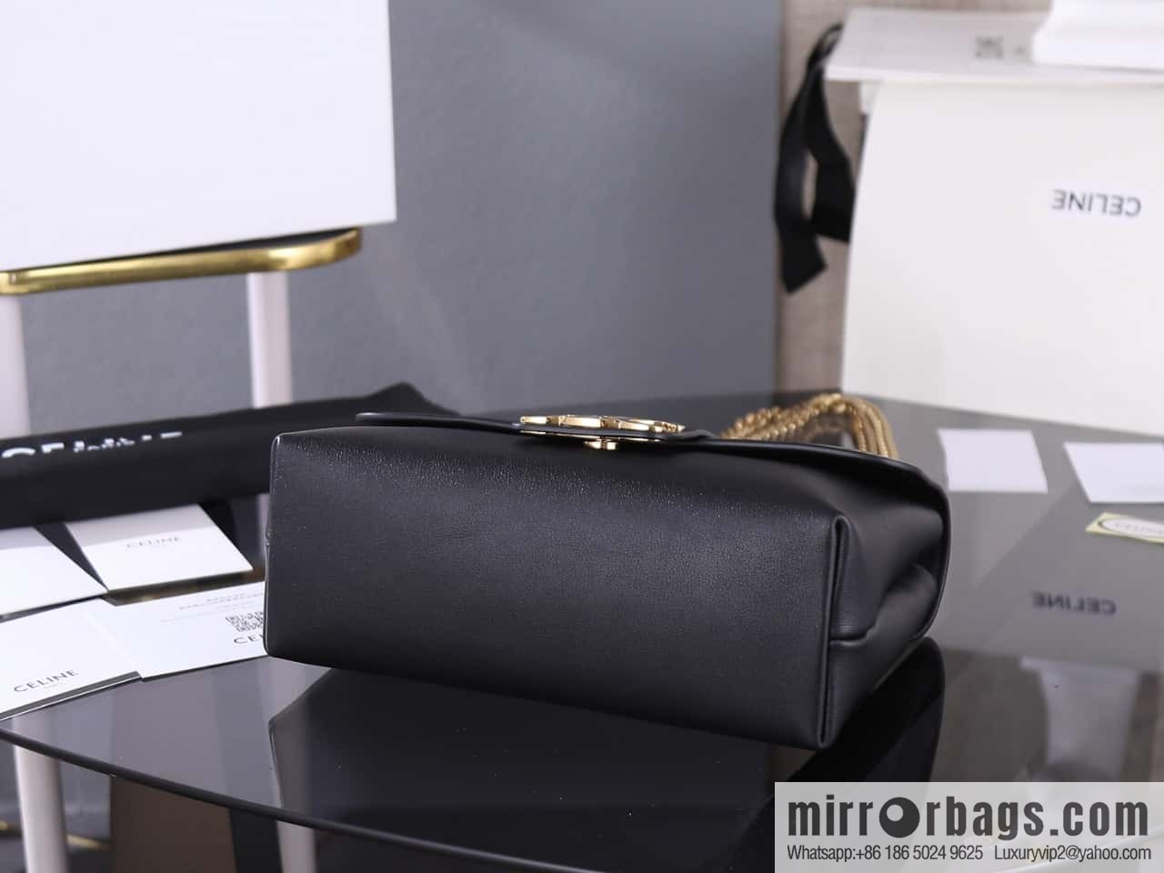 [Premium quality, all-steel hardware] VICTOIRE medium soft cow leather handbag number: 115853