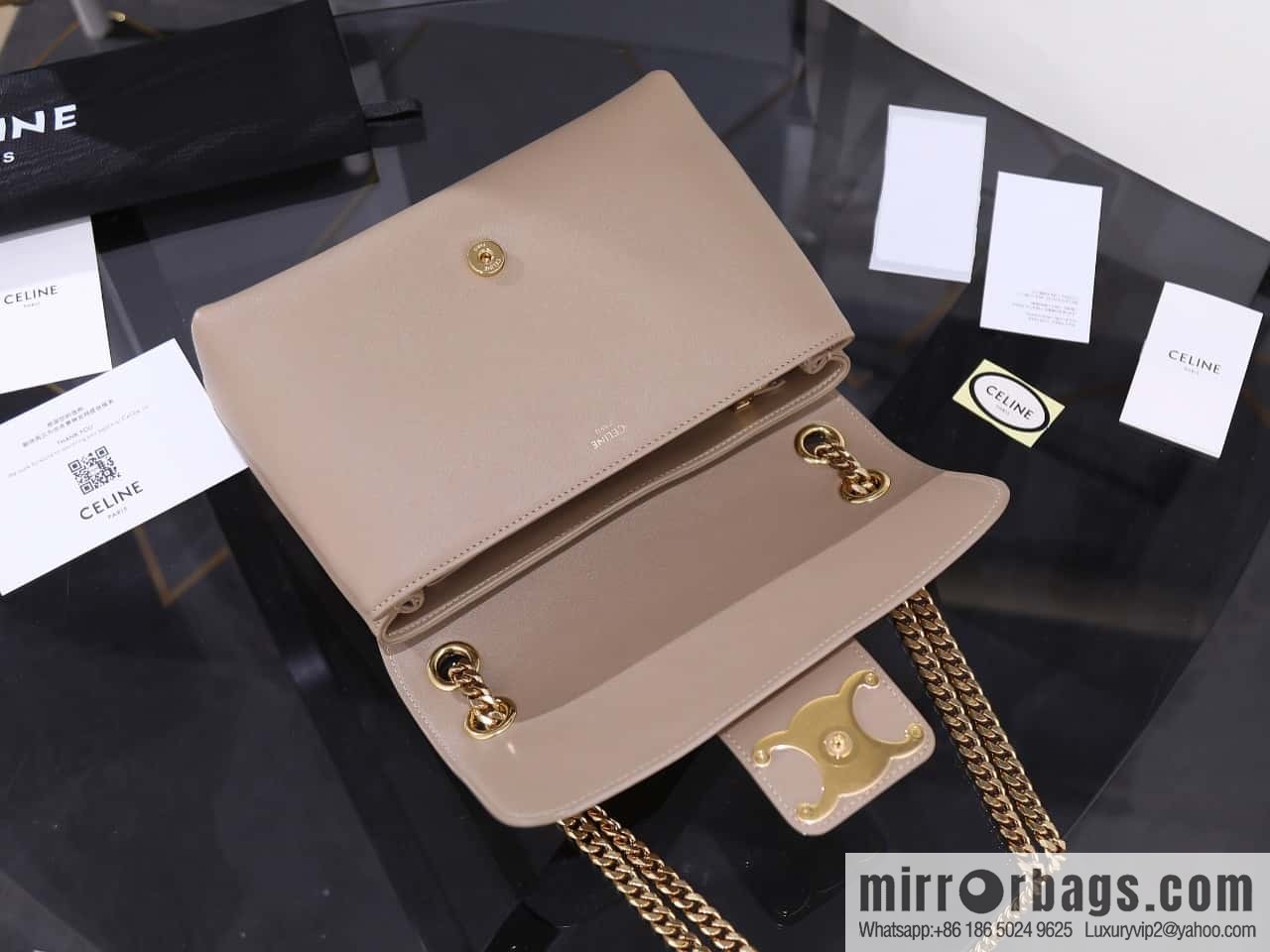[Premium quality, all-steel hardware] VICTOIRE medium soft cow leather handbag number: 115853