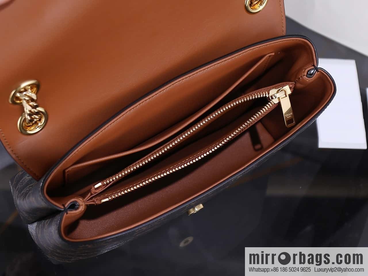 [Premium quality, all-steel hardware] VICTOIRE medium old flower cow leather handbag number: 115853 (copy)