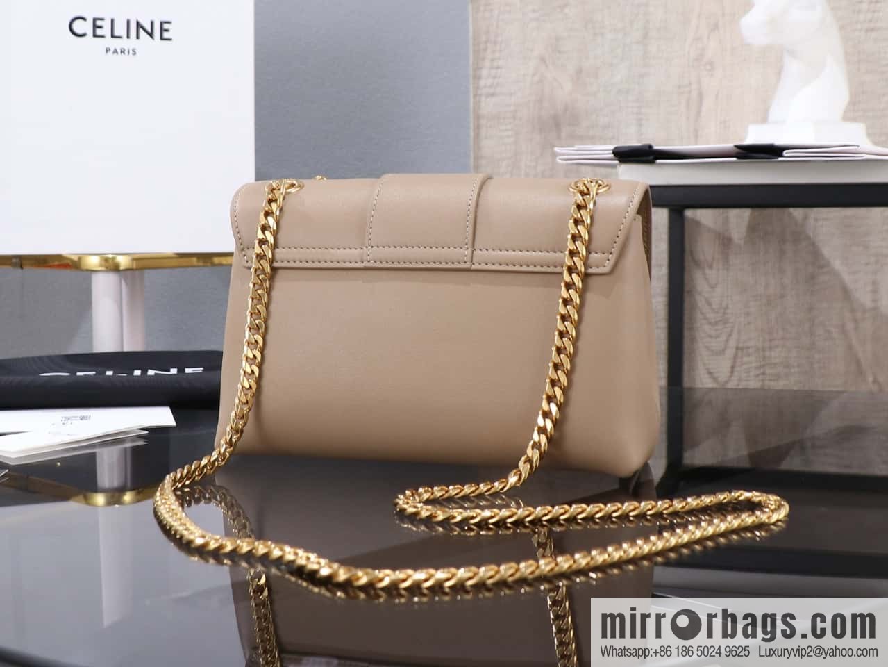 [Premium quality, all-steel hardware] TEEN VICTOIRE small soft cow leather handbag No.: 116593