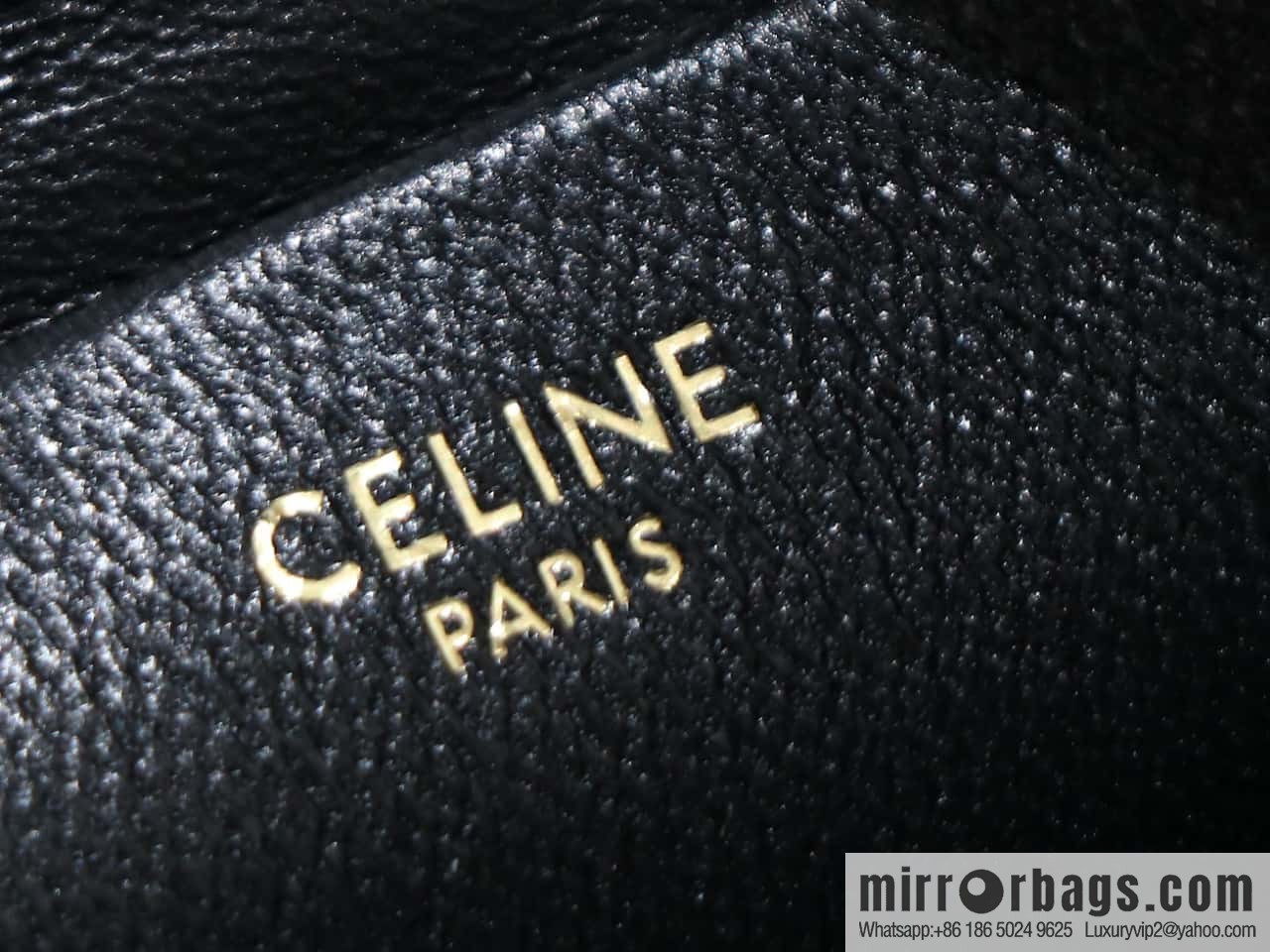 [Premium quality, all-steel hardware] CELIN_E TRIOMPHE mini cowhide bucket bag model: 10k943