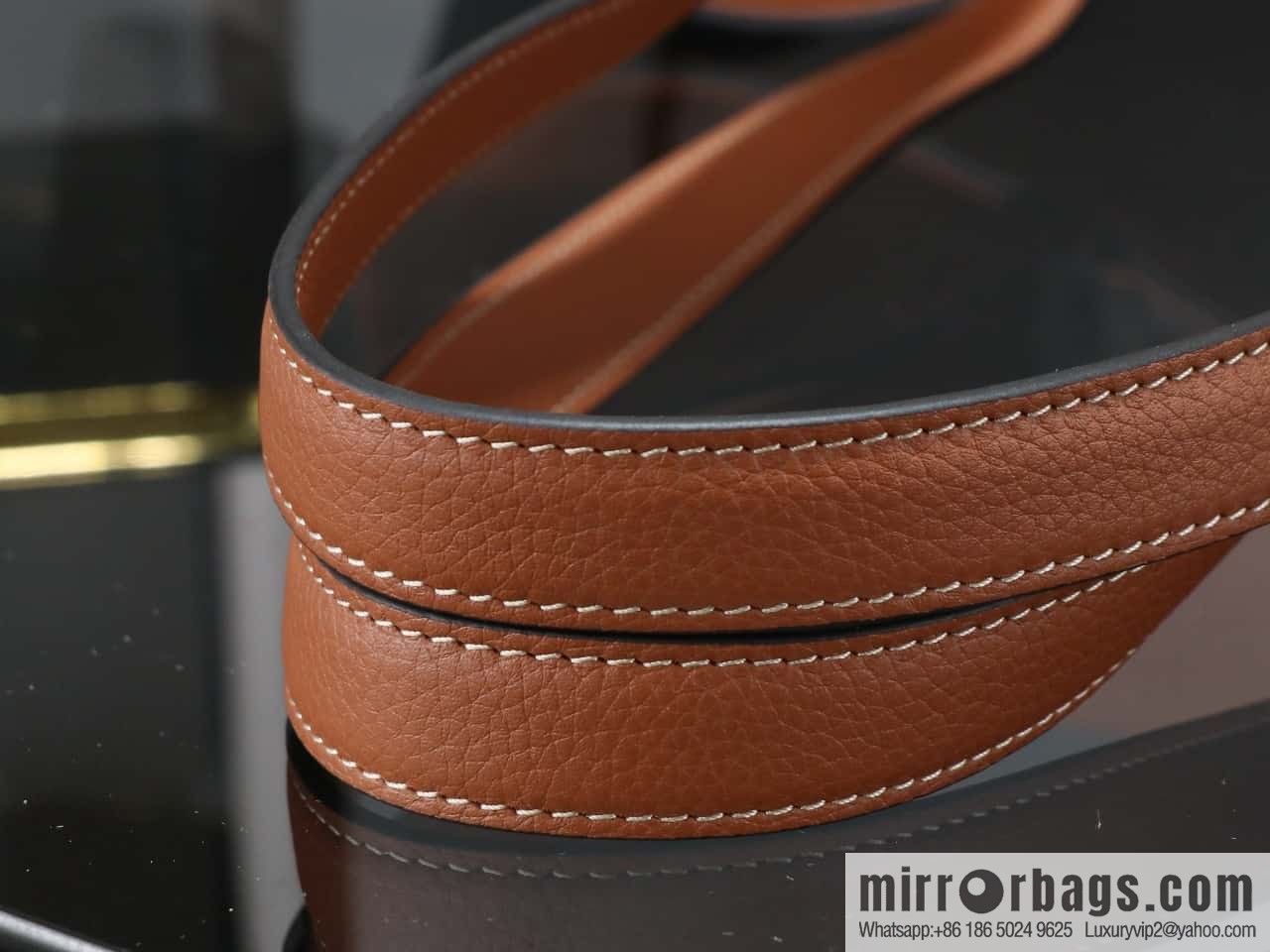 [Premium all-steel hardware] CABAS ANAS grained cow leather handbag No.: 116853ENY.04LU