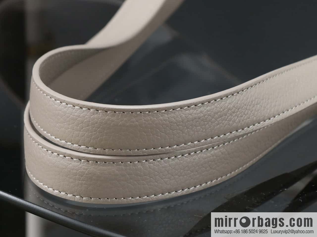 [Premium all-steel hardware] CABAS ANAS grained cow leather handbag No.: 116853ENY.04LU
