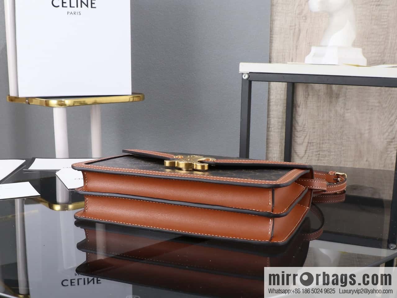 [Premium all-steel hardware] New Arc de Triomphe Laohua woc envelope bag model: 113322