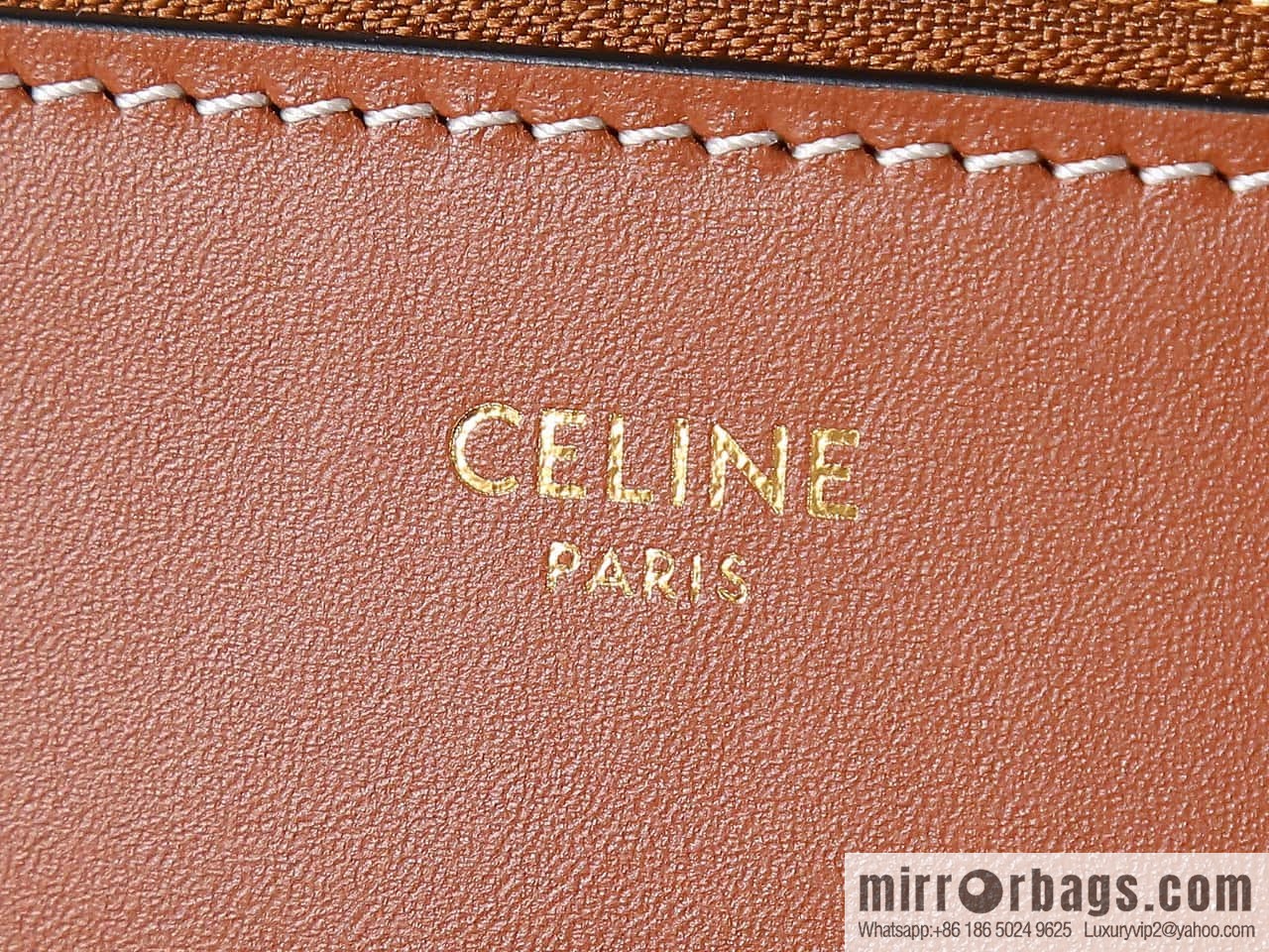 [Premium all-steel hardware] CELINE TEEN plant material and cow leather soft classic basket bag number: 115802