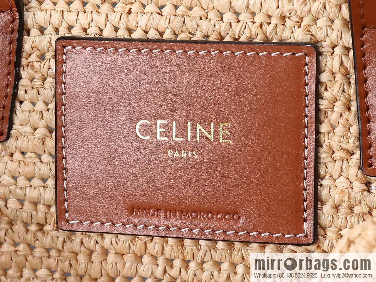 [Premium all-steel hardware] CELINE TEEN plant material and cow leather soft classic basket bag number: 115802