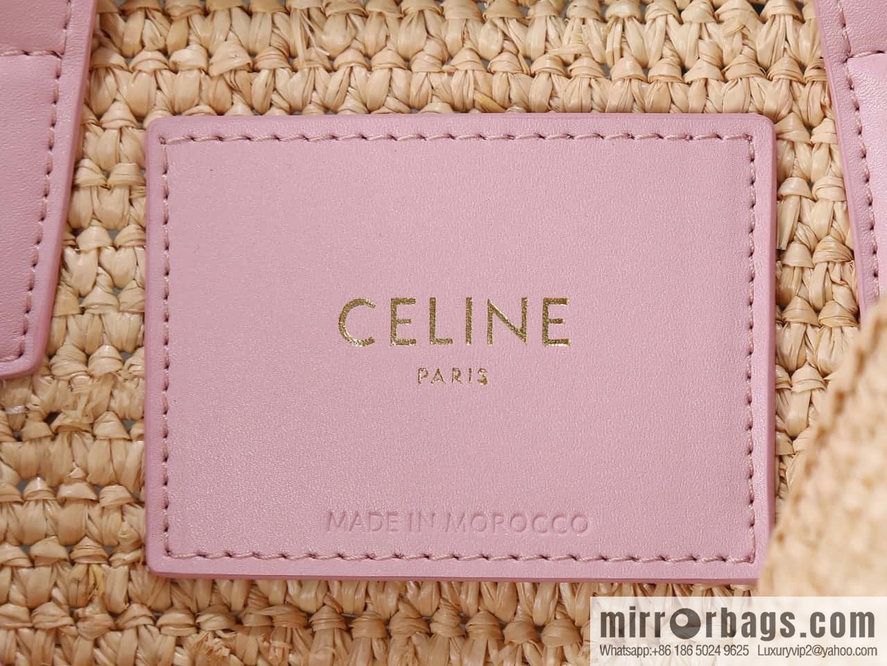 [Premium all-steel hardware] CELINE TEEN plant material and cow leather soft classic basket bag number: 115802