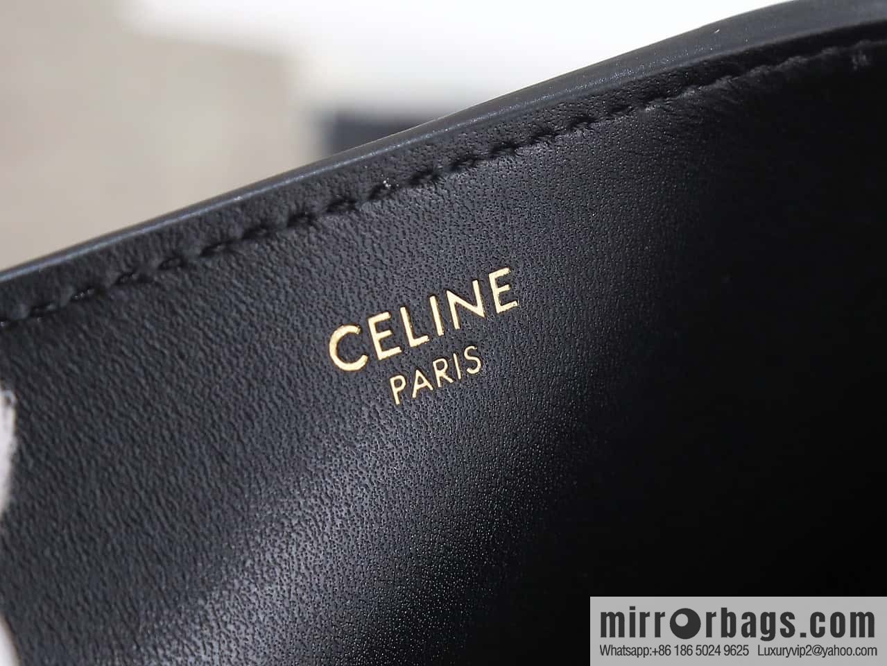 [Premium all-steel hardware] 24s new Louise bucket bag CELINE LOUISE medium smooth cow leather handbag No.: 116613FX9.38NO
