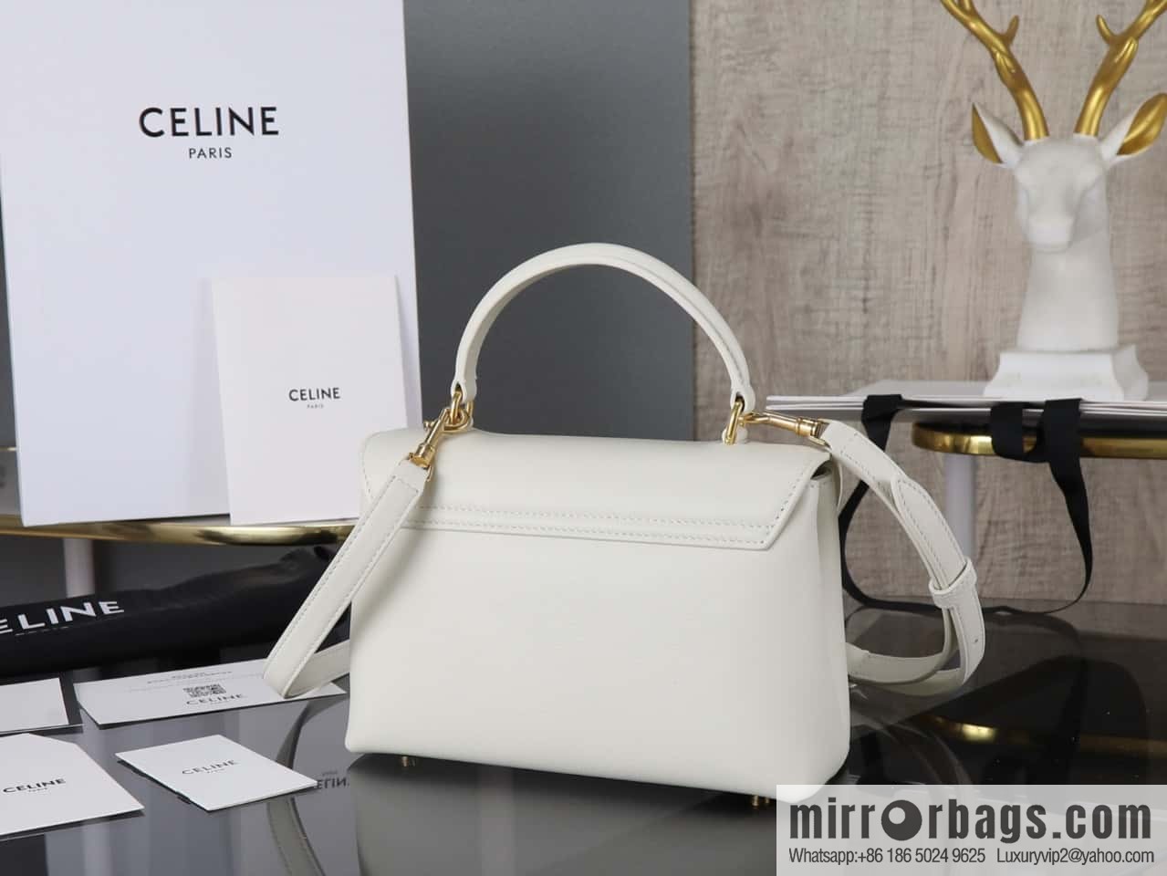 [Premium all-steel hardware] New product launched CE Arc de Triomphe Kelly handbag, item number 118113