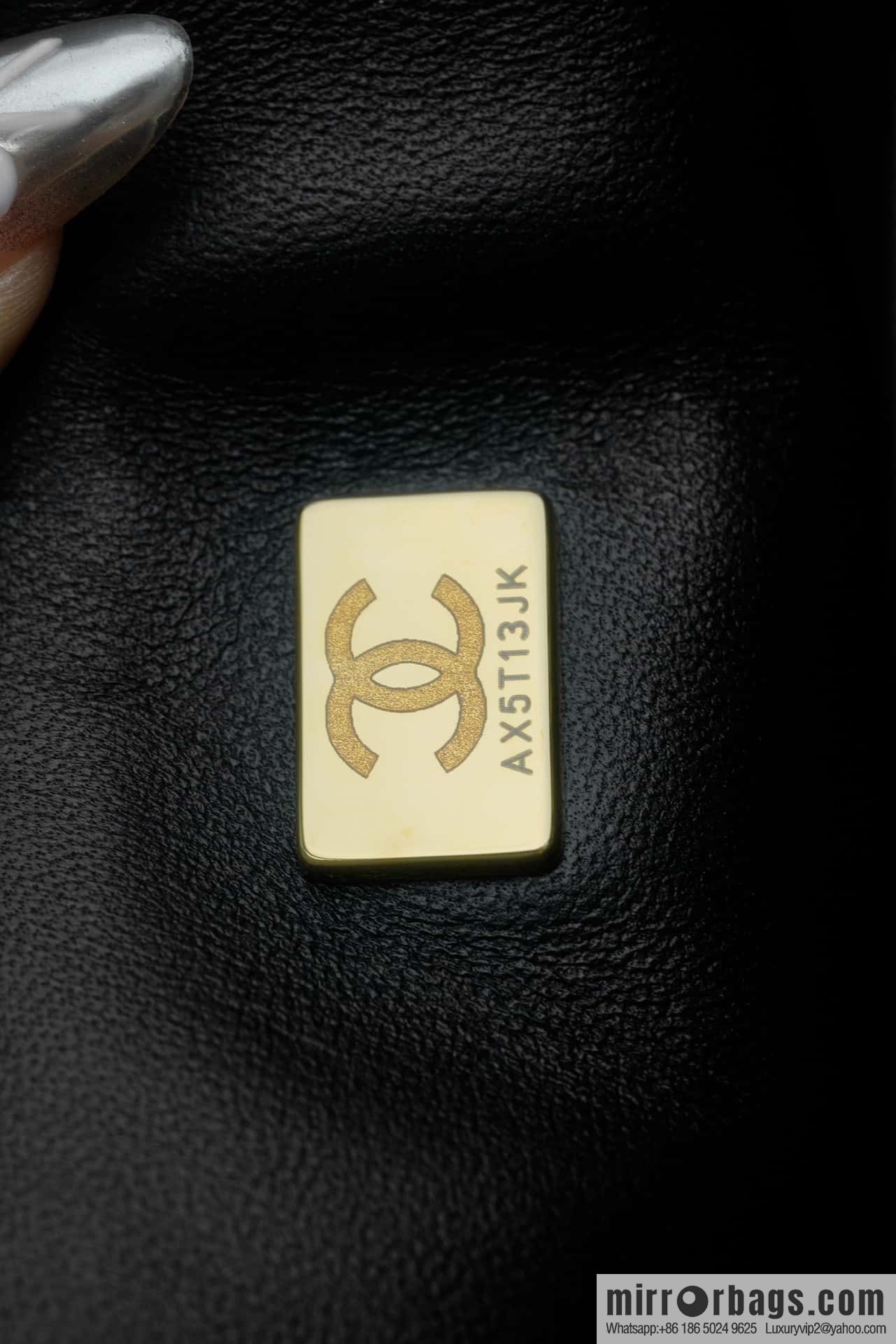 CHANEL Double π ππππ cover bag, black gold, genuine leather AS5026 B17620 94305