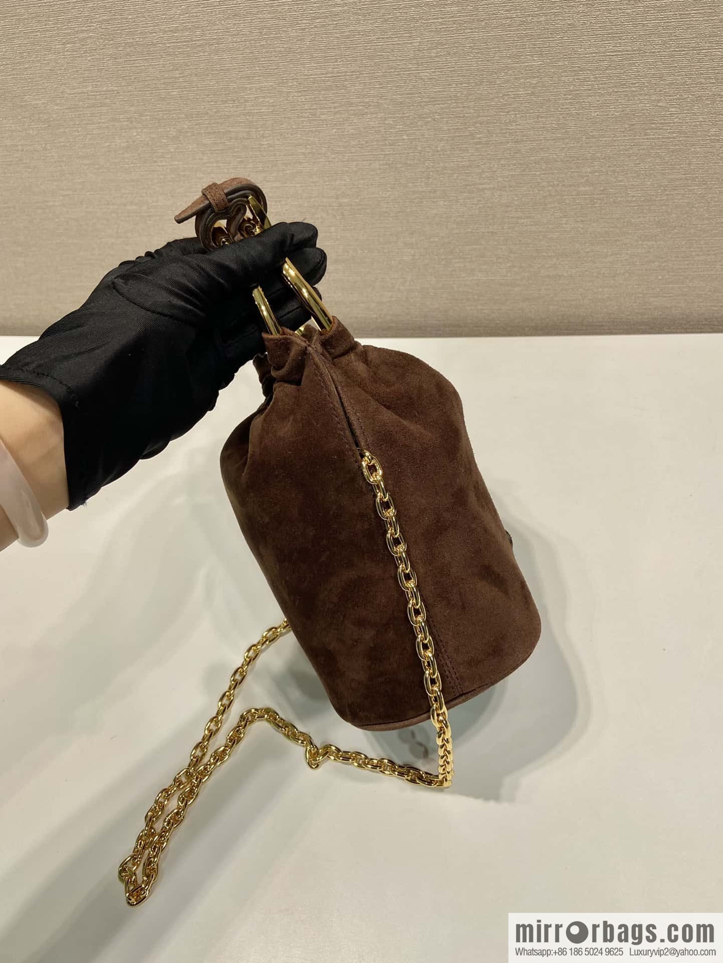 PRADA 🎉 new bucket bag 🎉 1BC227 suede🎉🎉