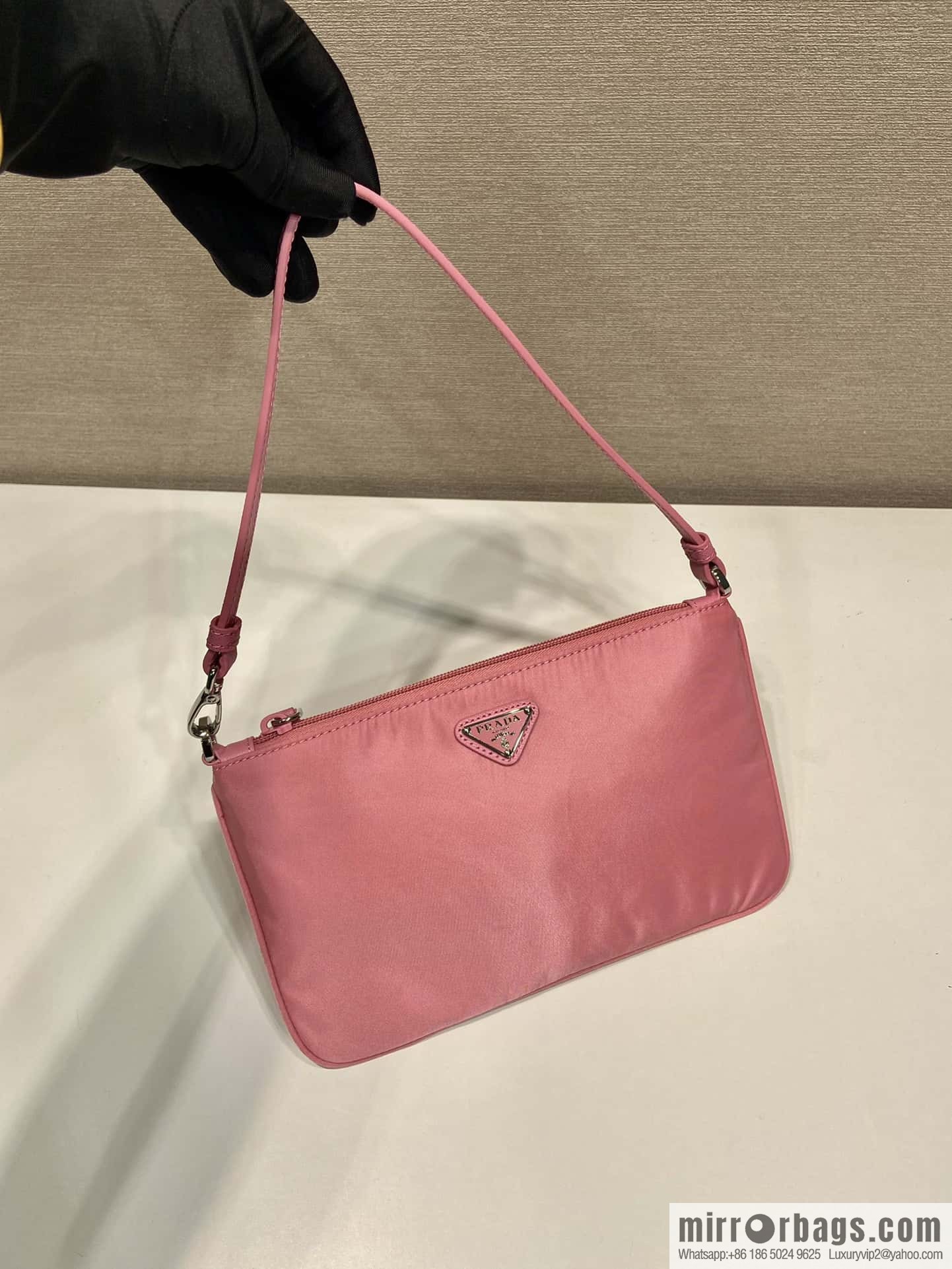 PRADA 🎉 new armpit bag 🎉 1NI545 🎉🎉 pink