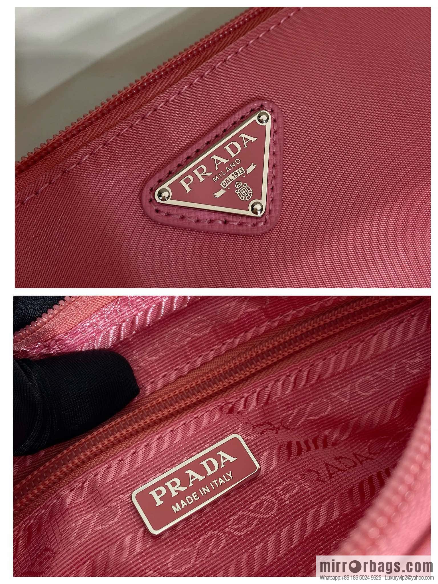 PRADA 🎉 new armpit bag 🎉 1NI545 🎉🎉 pink