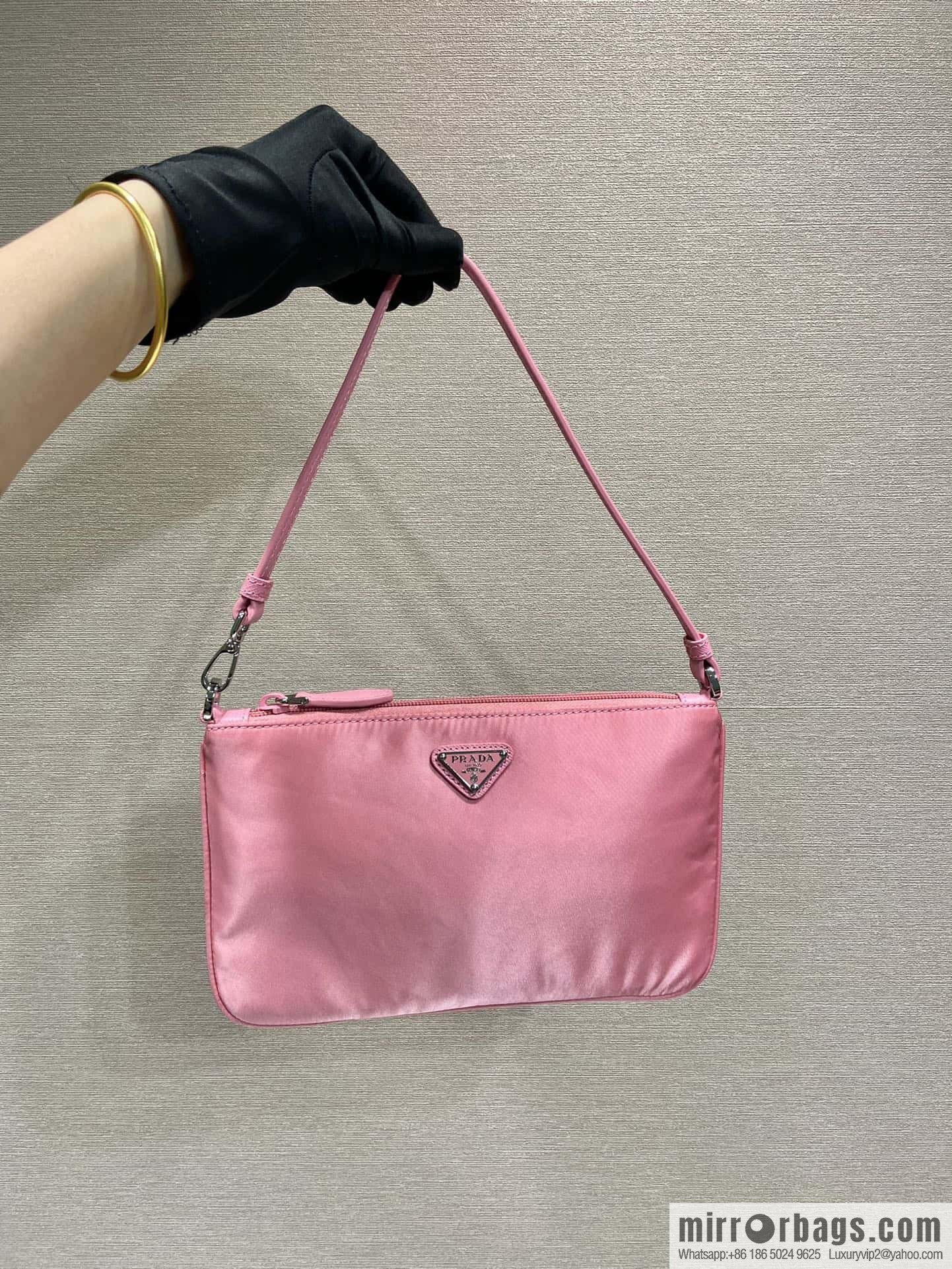 PRADA 🎉 new armpit bag 🎉 1NI545 🎉🎉 pink