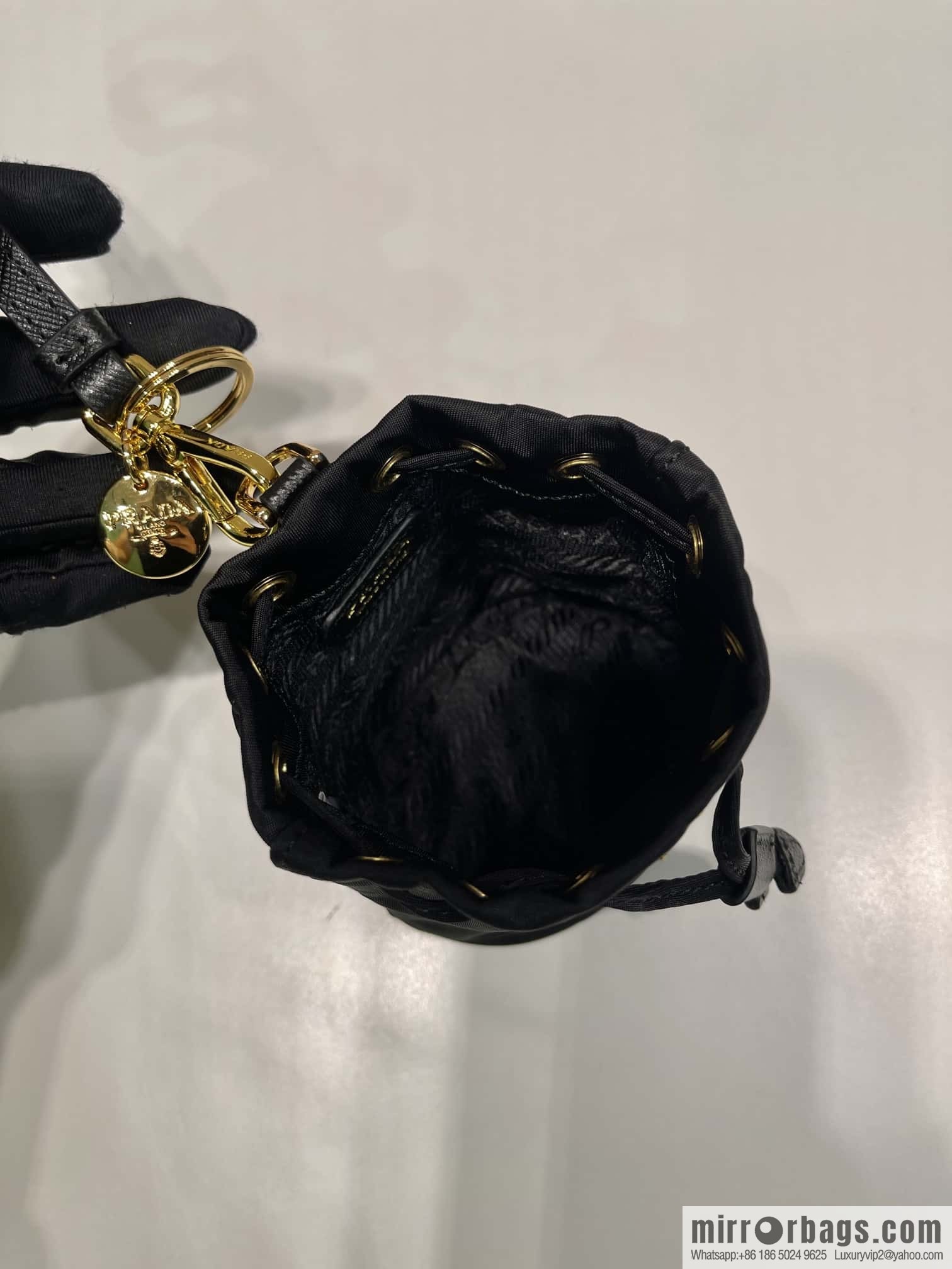 PRADA 🎉 mini bucket bag 🎉 1TT202 new 🎉🎉 black