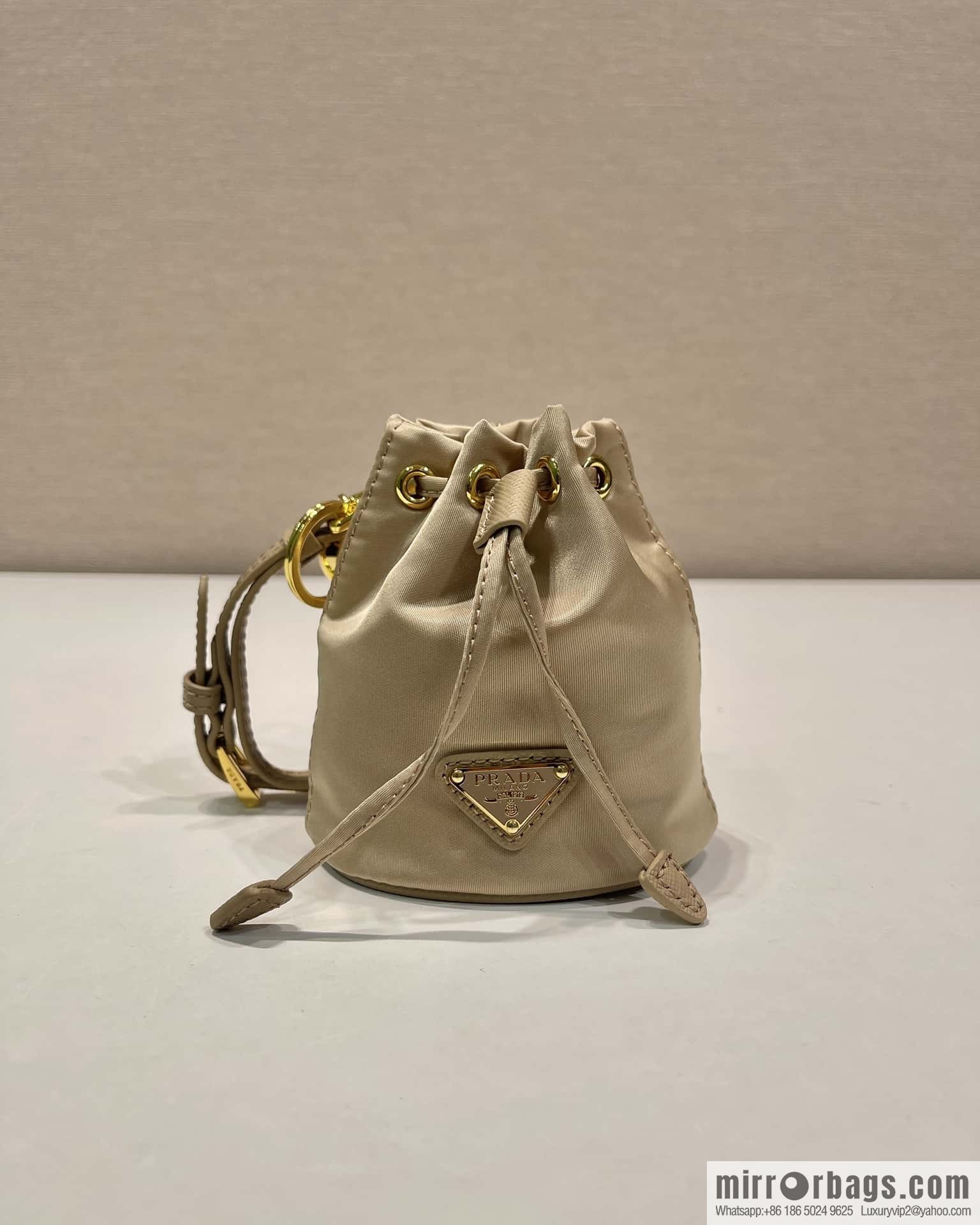 PRADA 🎉 mini bucket bag 🎉 1TT202 new 🎉🎉 grey
