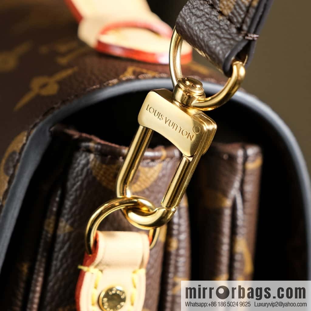 LV ππππππππ πππππ chip rhombus code messenger bag series M44875