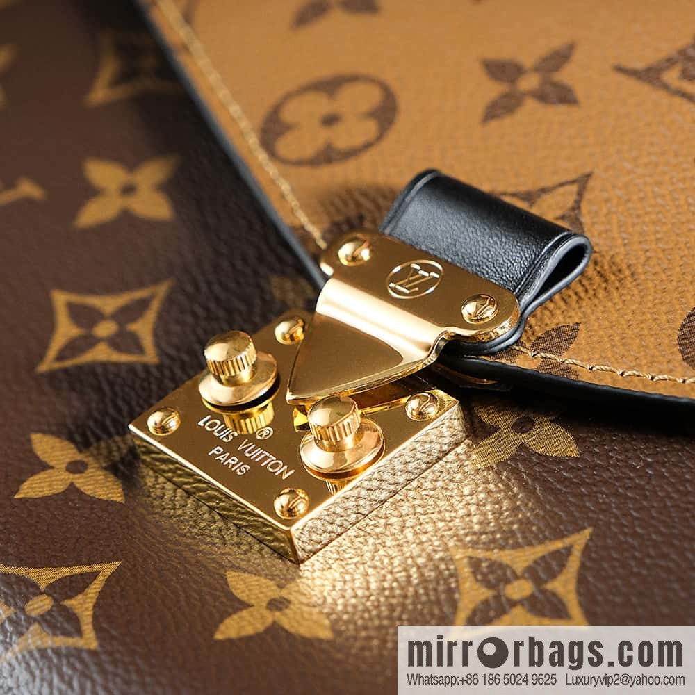 LV 𝐏𝐎𝐂𝐇𝐄𝐓𝐓𝐄 𝐌𝐄𝐓𝐈𝐒 chip rhombus code messenger bag series M44876