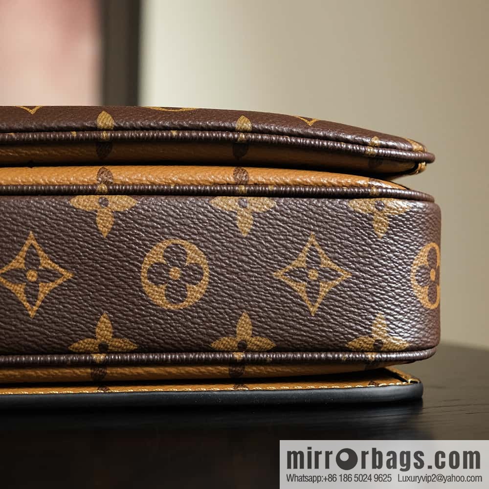 LV 𝐏𝐎𝐂𝐇𝐄𝐓𝐓𝐄 𝐌𝐄𝐓𝐈𝐒 chip rhombus code messenger bag series M44876