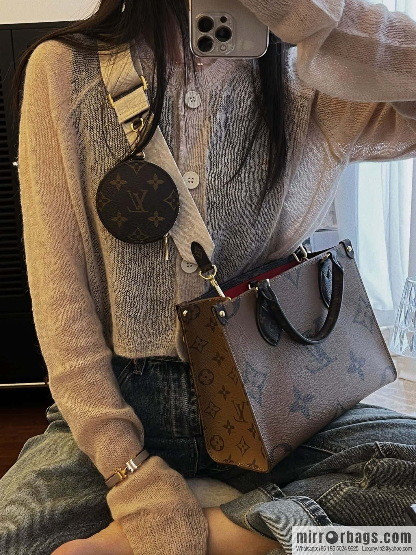 LV 𝐎𝐍𝐓𝐇𝐄𝐆𝐎 chip diamond beating code small series M46373
