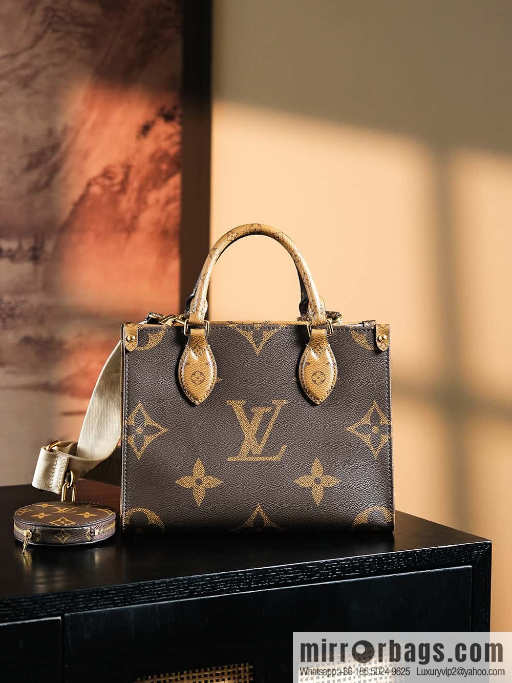 LV 𝐎𝐍𝐓𝐇𝐄𝐆𝐎 chip diamond beating code small series M46373