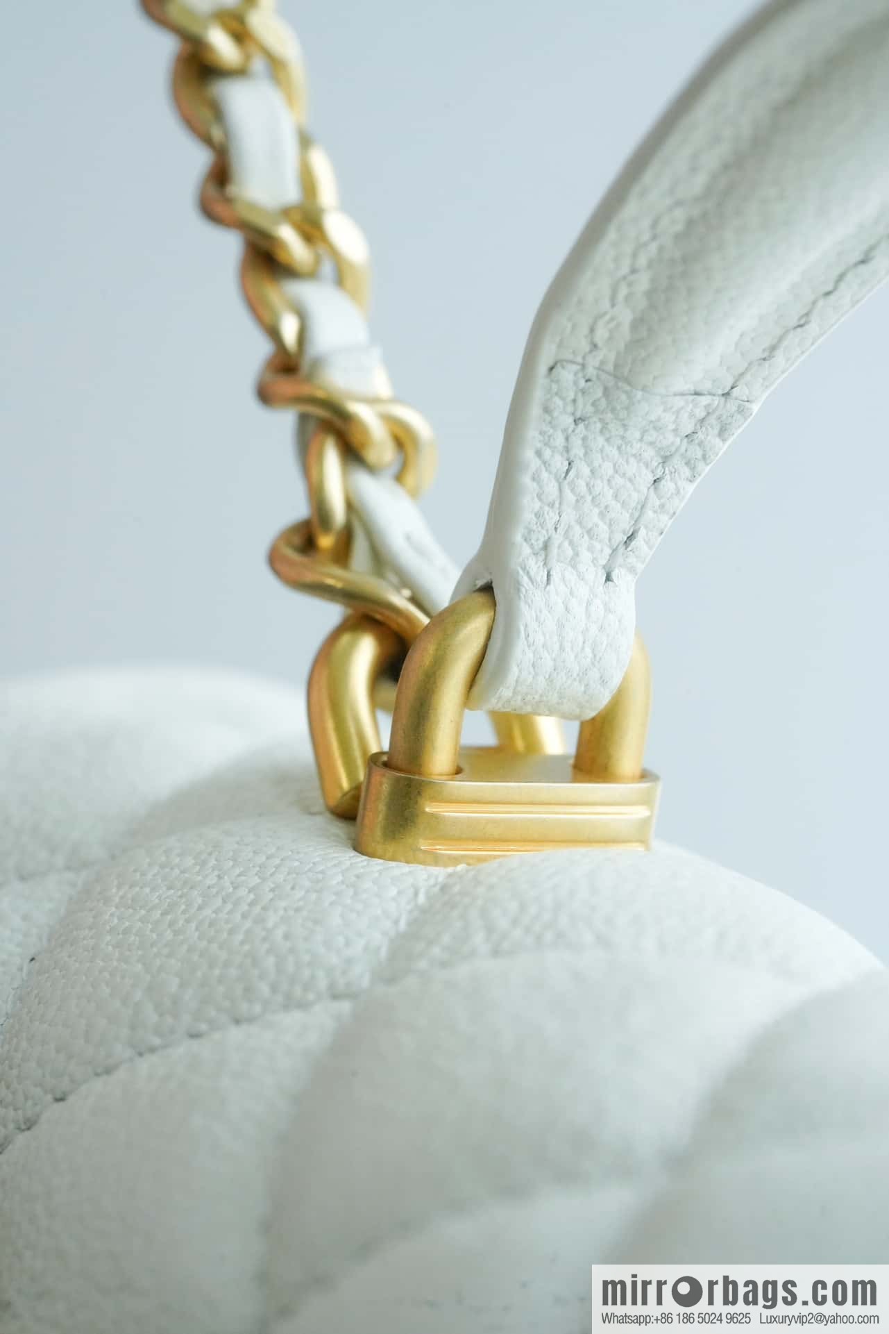 CHANEL 21S Handle CF Mini Platinum ๐ค AS2431