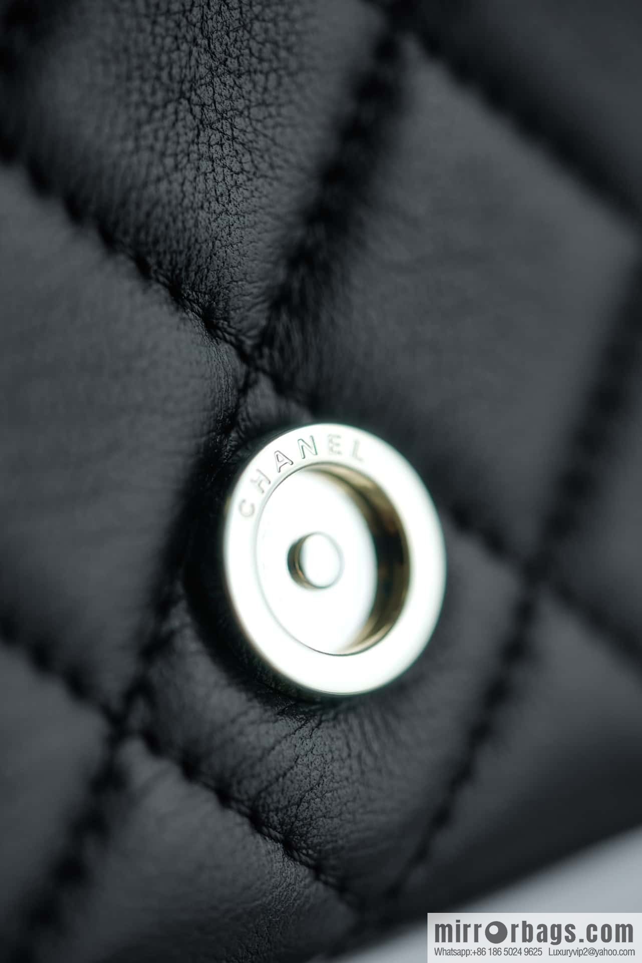 CHANEL new backpack, black, large AS3618.