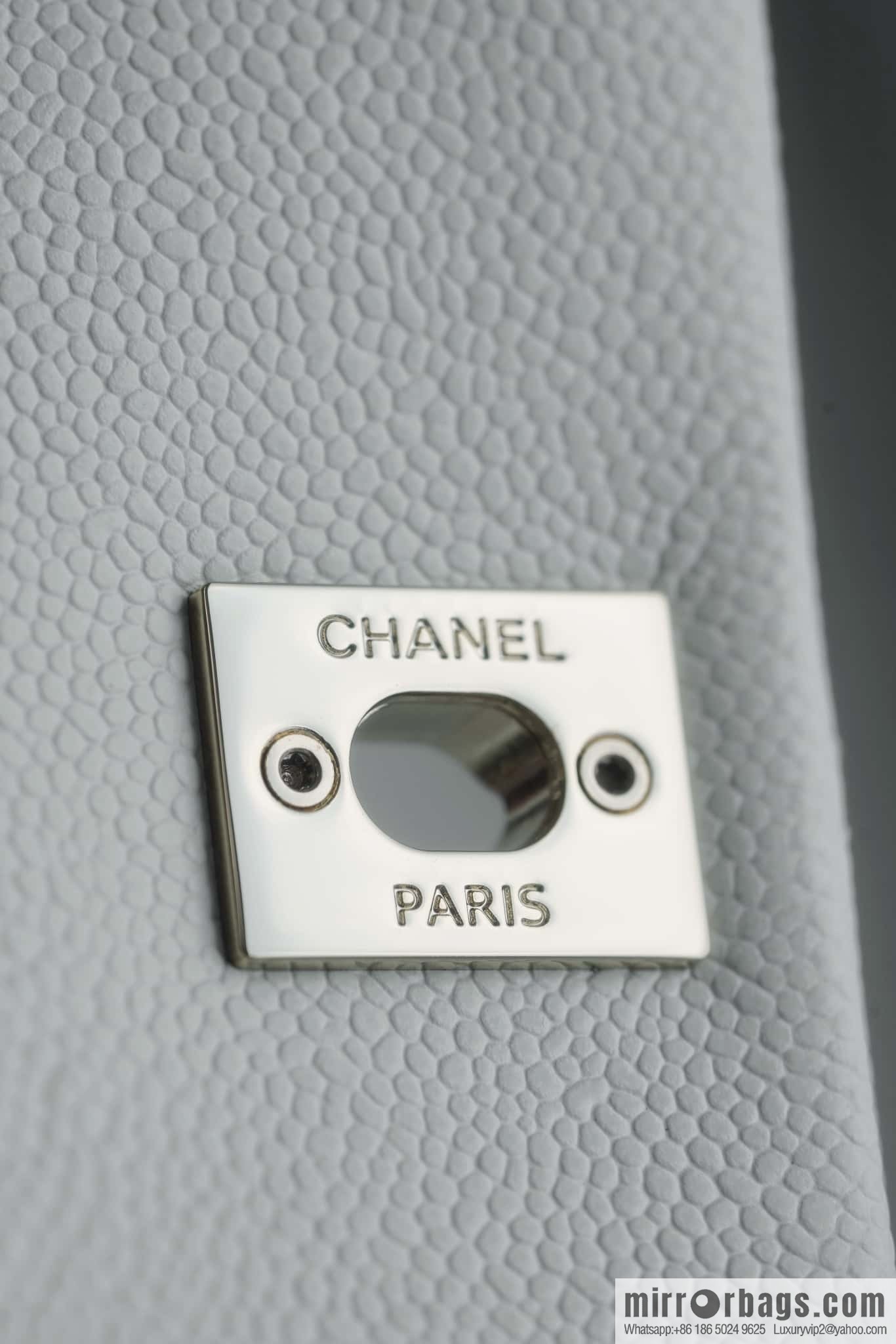 CHANEL Duma backpack, genuine leather, white AS3860.