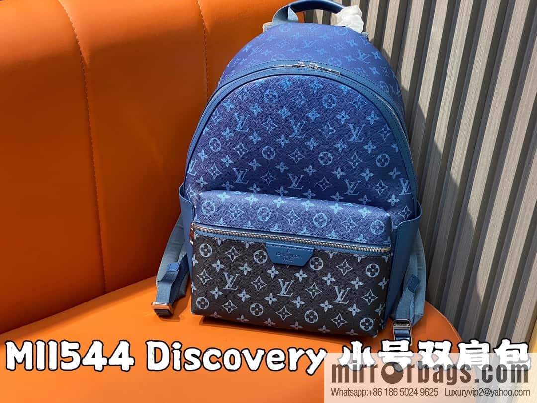 [Premium‑quality] M11544 blue gradual change of color, backpack series, variable code chip version Discovery small backpack