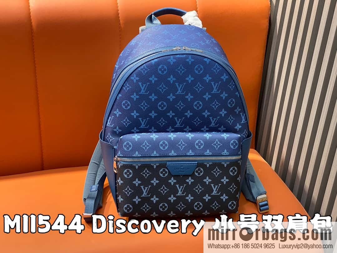 [Premium‑quality] M11544 blue gradual change of color, backpack series, variable code chip version Discovery small backpack