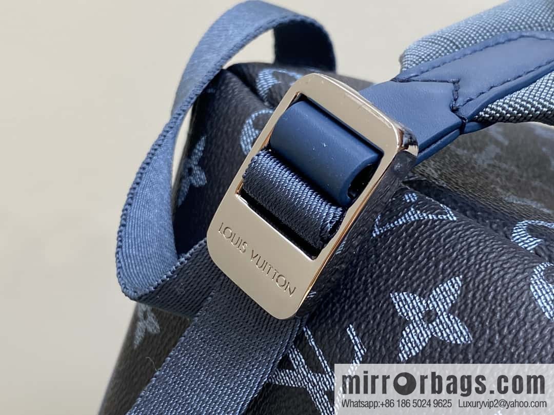 [Premium‑quality] M11544 blue gradual change of color, backpack series, variable code chip version Discovery small backpack