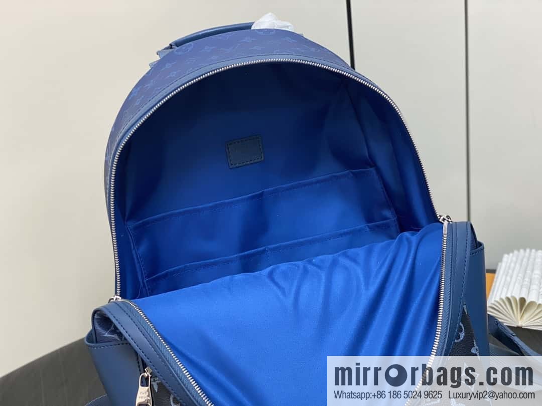 [Premium‑quality] M11544 blue gradual change of color, backpack series, variable code chip version Discovery small backpack