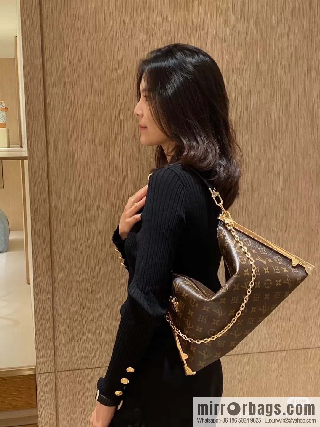[Boutique‑grade] M12075 presbyopia, this Lucky Trunk handbag will be displayed in autumn and winter 2024