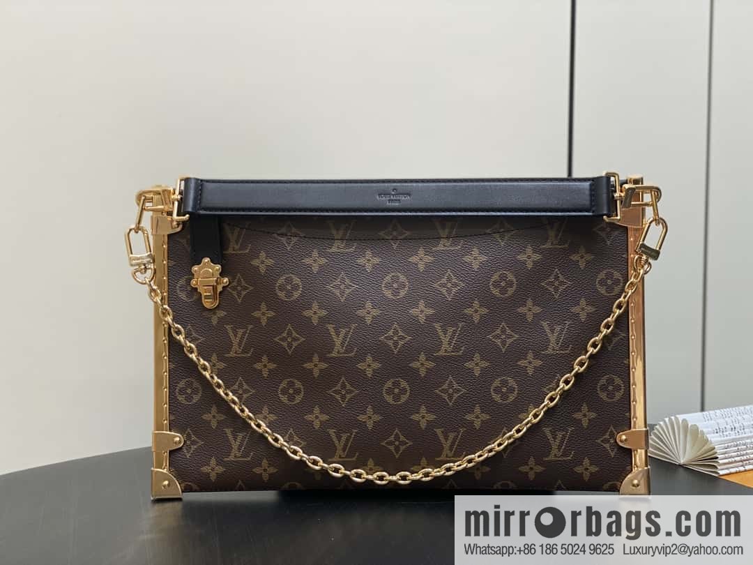 [Boutique‑grade] M12075 presbyopia, this Lucky Trunk handbag will be displayed in autumn and winter 2024