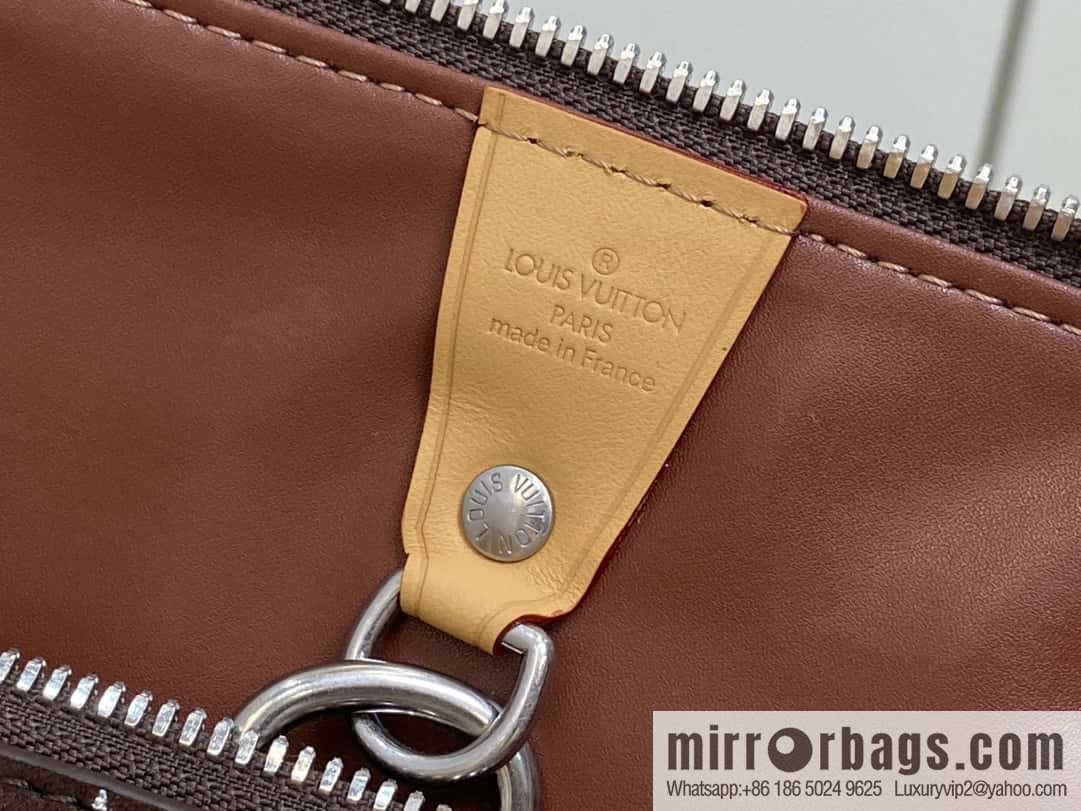 [Boutique‑grade] M24428 grinding dark brown, pillow bag speedy series Speedy P9 Bandoulière 40 Monogram Leather handbag