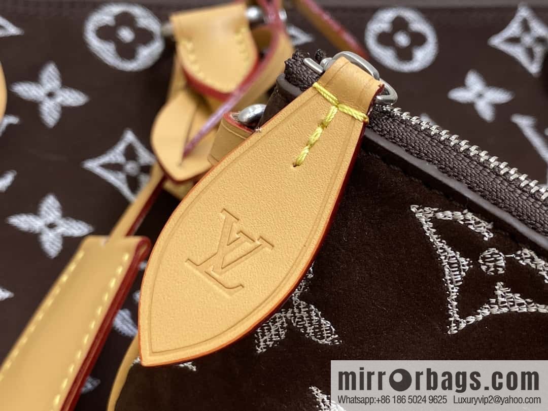 [Boutique‑grade] M24428 grinding dark brown, pillow bag speedy series Speedy P9 Bandoulière 40 Monogram Leather handbag