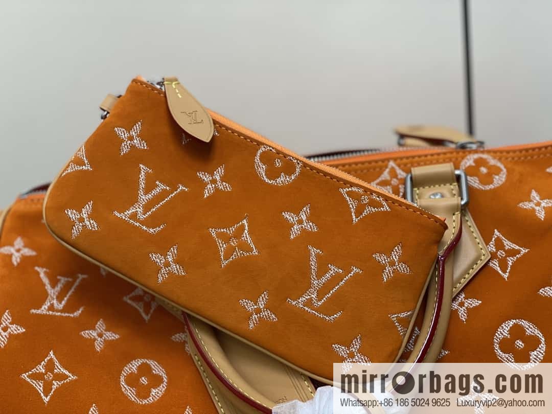 [Boutique‑grade] M24430 matte orange, pillow bag speedy series, this Speedy P9 Bandoulière 40 Monogram Leather handbag