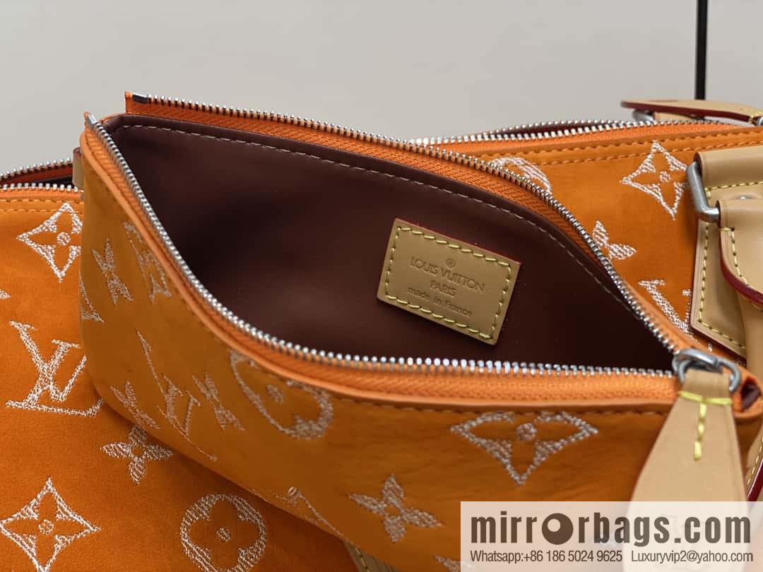 [Boutique‑grade] M24430 matte orange, pillow bag speedy series, this Speedy P9 Bandoulière 40 Monogram Leather handbag