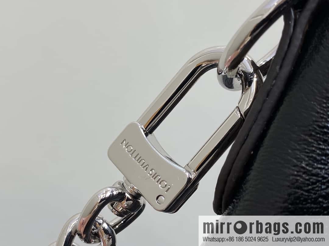 [Boutique‑grade] M12587 black full leather, backpack series, this Montsouris small backpack.