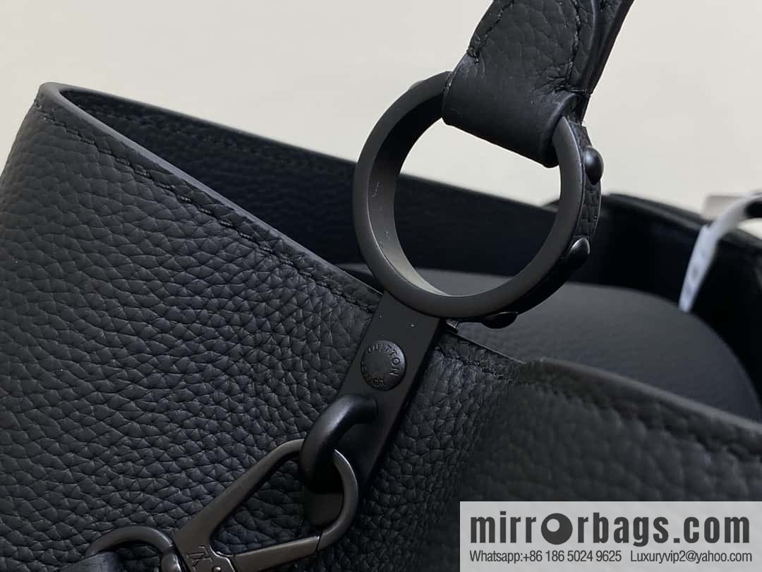 [Premium‑quality] M23955 full leather cap that English series CAPUCINES SOUPLE large handbag