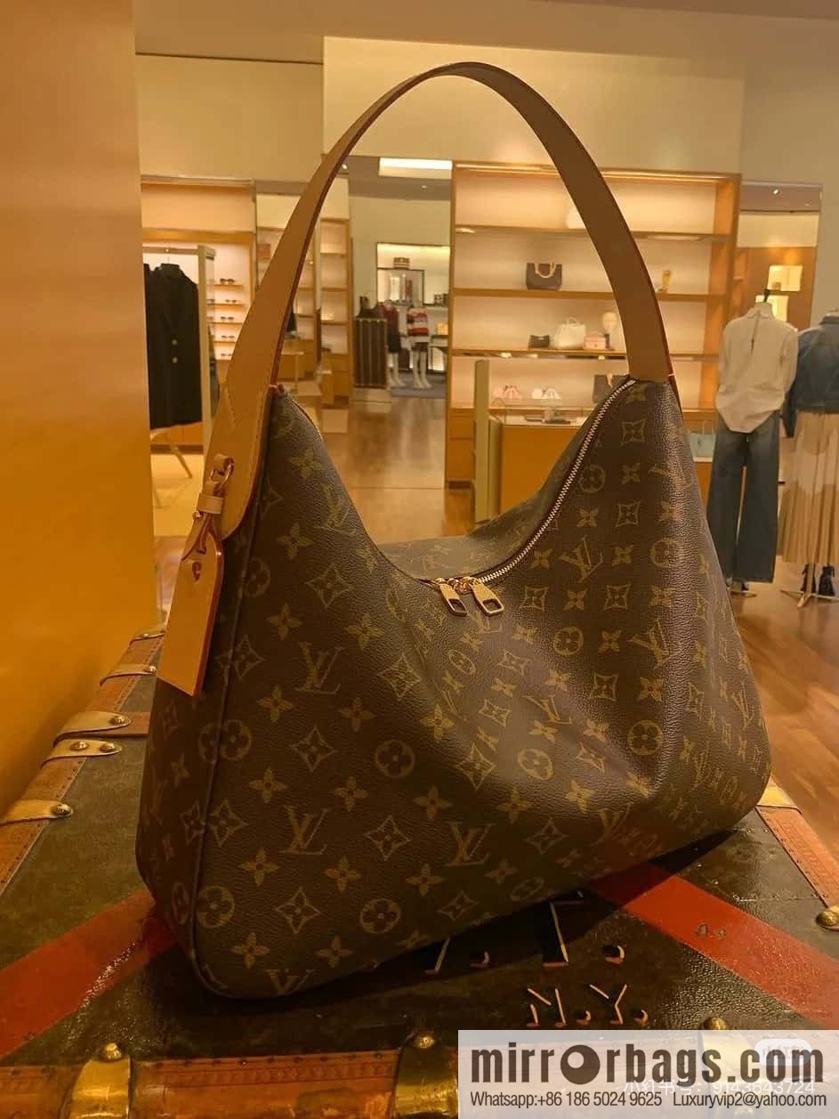 [Boutique‑grade] M12098 presbyopia, shopping bag, armpit bag series, variable size chip version NEW Slouchy MM handbag