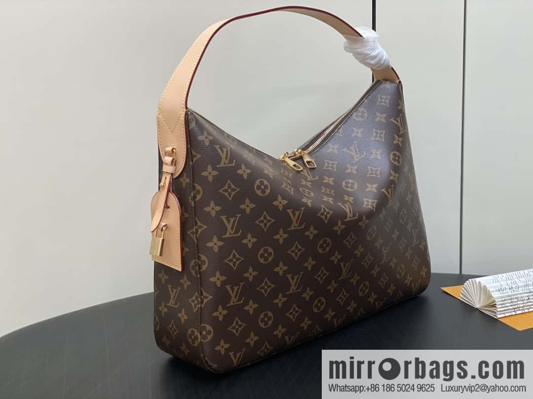 [Boutique‑grade] M12098 presbyopia, shopping bag, armpit bag series, variable size chip version NEW Slouchy MM handbag