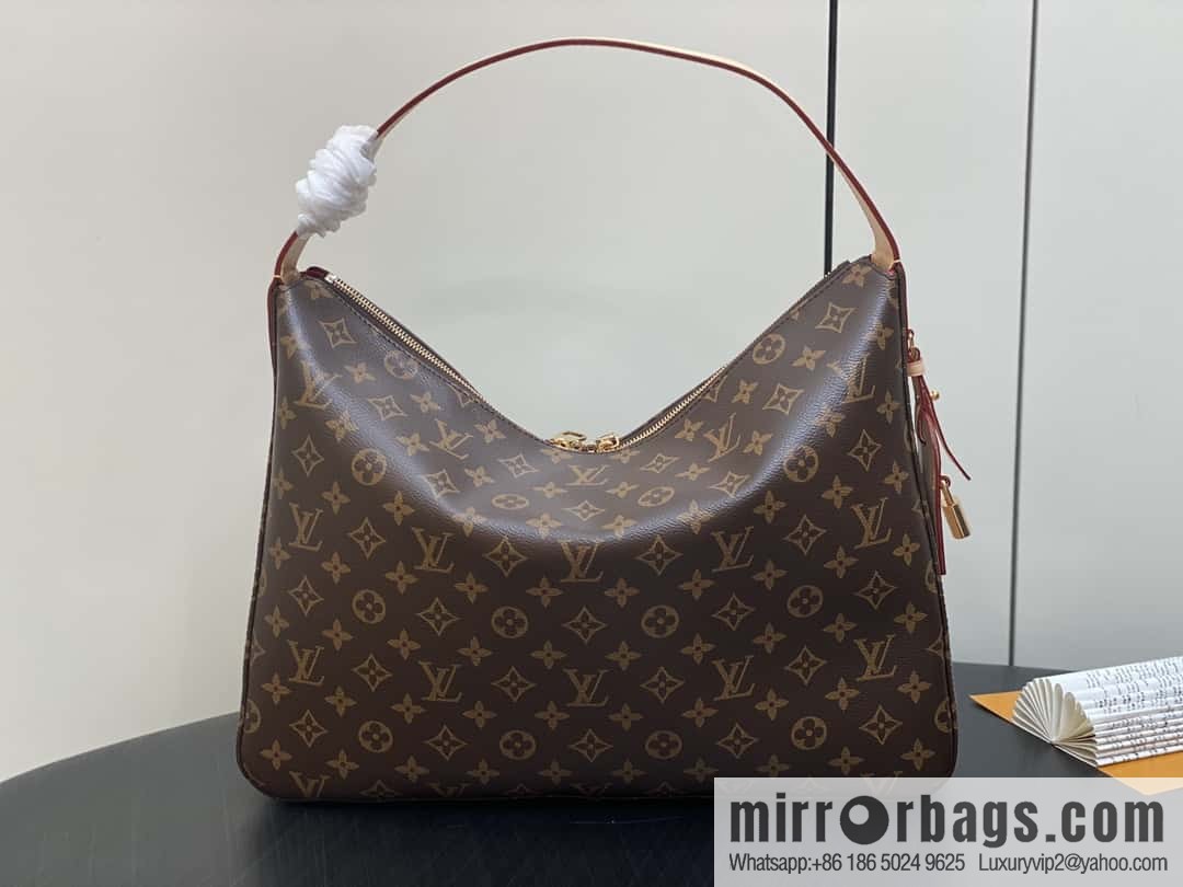 [Boutique‑grade] M12098 presbyopia, shopping bag, armpit bag series, variable size chip version NEW Slouchy MM handbag