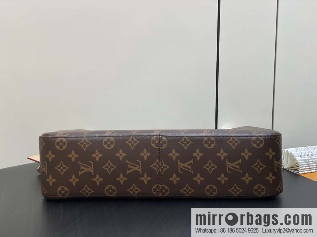 [Boutique‑grade] M12098 presbyopia, shopping bag, armpit bag series, variable size chip version NEW Slouchy MM handbag