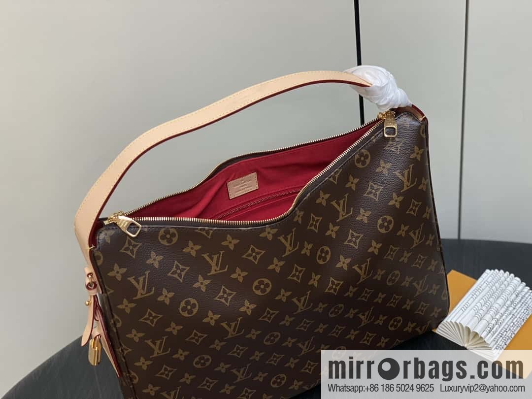 [Boutique‑grade] M12098 presbyopia, shopping bag, armpit bag series, variable size chip version NEW Slouchy MM handbag